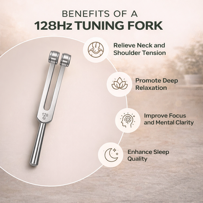 128Hz Harmony Healing Tunning Fork