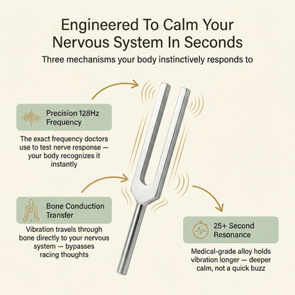 128Hz Harmony Healing Tunning Fork