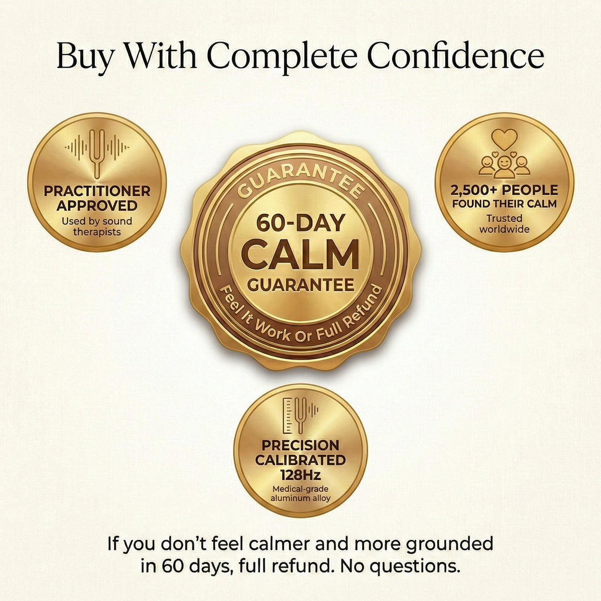 128Hz Harmony Healing Tunning Fork